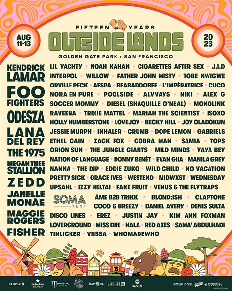 Outside Lands 2024 Music Festival Lineup And Tickets