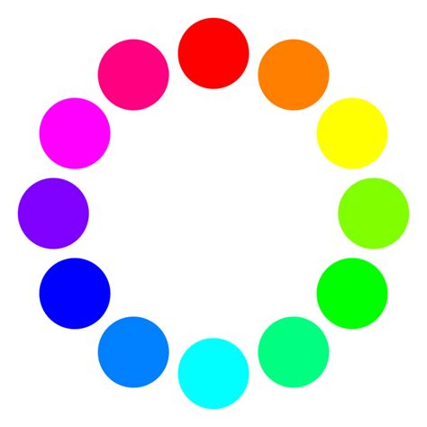 12 Color Circles By 10binary On Deviantart
