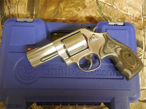 Sandw 686 3 Barrel 357 Magnum 7 Shot Revolver Ss Unfluted