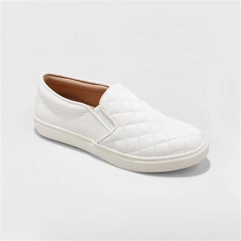Get the best selection of wide width shoes without the high cost. Women's Reese Wide Width Quilted Sneakers - A New Day ...