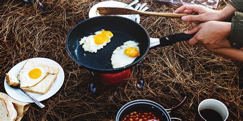 backpacking cooking utensils frying pan camping camp gear cook eggs outdoor backpacker backpack pans