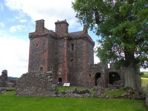 Balvaird Castle Kinross Castle Ruins Mclean Old Buildings Perth