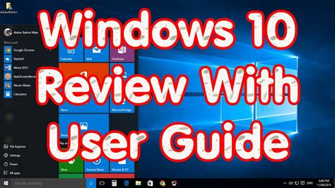 Windows 10 Preview Tricks And Tutorial Review Beginners Video Guide