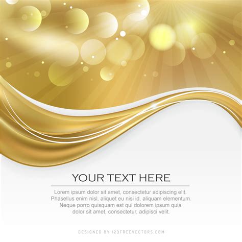 Abstract Gold Background Graphic Design Template ...