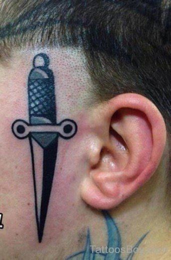 Dagger Tattoo On Face Tattoo Designs Tattoo Pictures