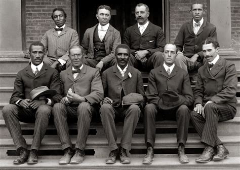 George Washington Carver And Staff Members At The Tuskegee Institute
