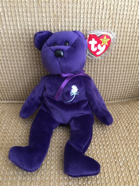 Item has never been played with. I want to know the value of a Princess Diana beanie baby ...