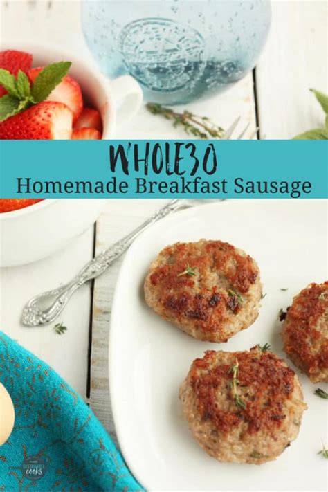 Chicken and apple breakfast links. Whole30 Breakfast Sausage (Whole30, Paleo) | Sustainable Cooks