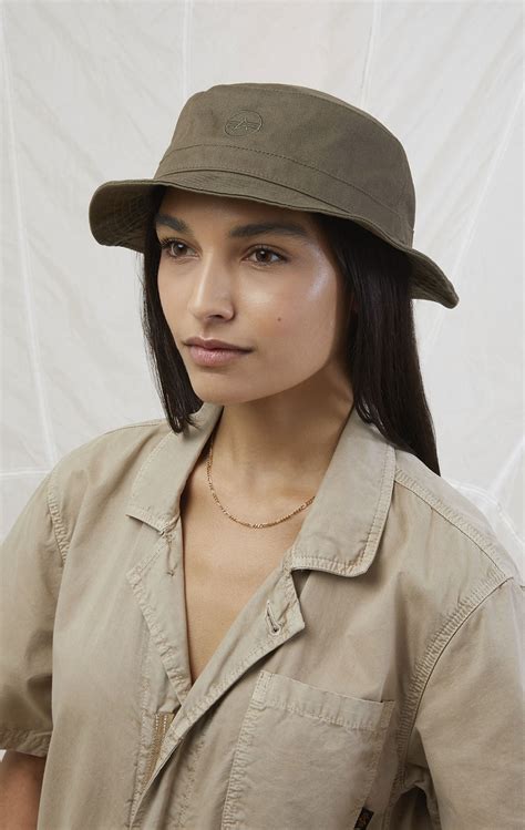 Панама Alpha Industries Cotton Bucket Hat Ss 23 Olive купить в