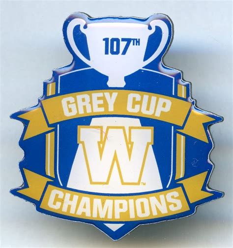 I love this team, i love their passion, i love their drive, and i'm proud to say that they're from. 2019 - 107th Grey Cup Champions - Winnipeg Blue Bombers ...