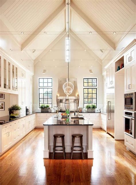 Vaulted Ceilings In Kitchen Lovely Vaulted Ceilings In The Kitchen Pros