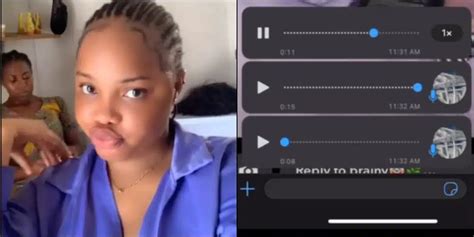 Lady Leaks Voicenote She Received From Pastor