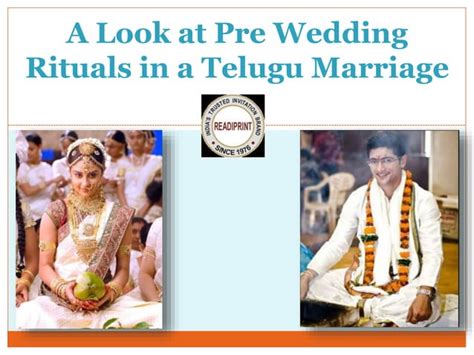 Telugu Wedding Rituals In Andhra Pradesh Ppt