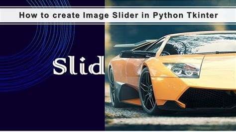 How To Create Image Slider In Python Tkinter