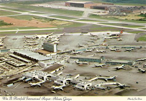 Atlanta Airport In The Mid 1970s Sunshine Skies