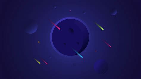 Maybe you would like to learn more about one of these? Planets Meteorites and Comets Minimal Wallpaper, HD ...