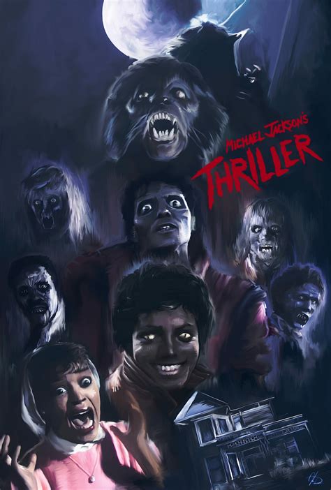 Michael Jacksons Thriller John Dunn Posterspy