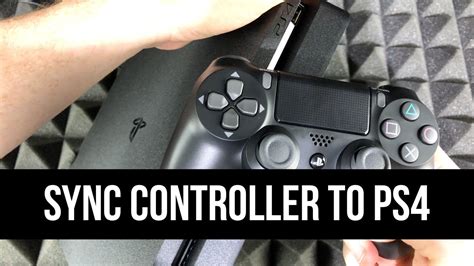 How To Sync Ps4 Controller To Ps4 Console Connect Controller To