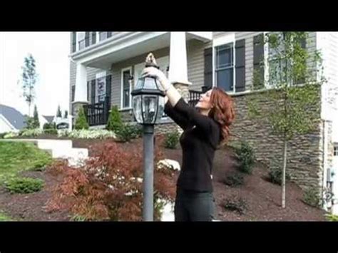 Changing a light bulb is not generally dangerous. How To Change A Lamp Post Light Bulb - Heartland Homes ...