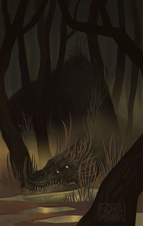 Learn how to draw kids monster pictures using these outlines or print just for coloring. Nora Potwora - Weekly Challenge 03 - swamp monster ...