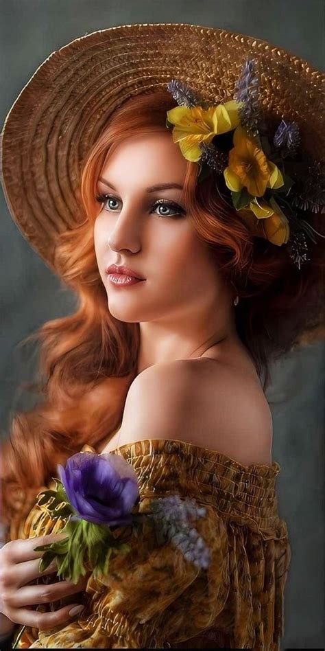 Beautiful Red Hair Beautiful Women Pictures Nature Photography Trees Frida Art Victoria