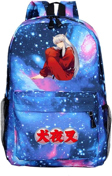 Inuyasha Anime Backpack Unisex Multifunctional Large Capacity