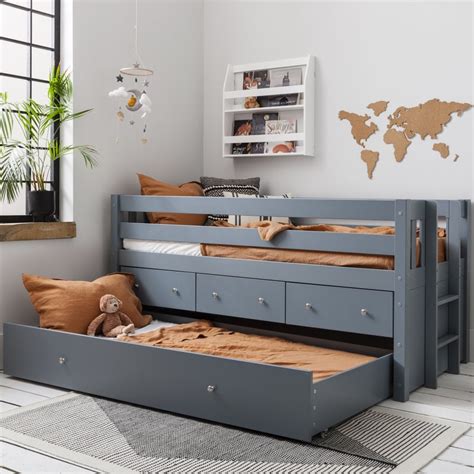 Matilda Midsleeper Cabin Bed With Pullout Drawers Nöa And Nani
