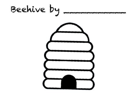 38+ beehive coloring pages for printing and coloring. Beehive Coloring - ClipArt Best