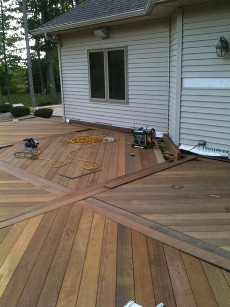 6 Sections Of Diagonal Decking Done Quickly Page 3 Decks