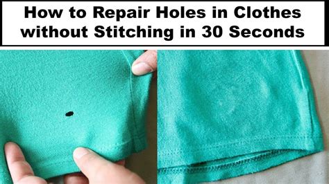 Holes In Clothes