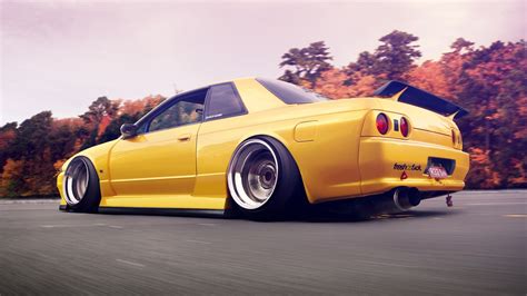 You can also upload and share your favorite gtr r32 wallpapers. yellow cars nissan skyline r32 nissan skyline r32 gtr 1920x1080 wallpaper - Art Skyline HD ...