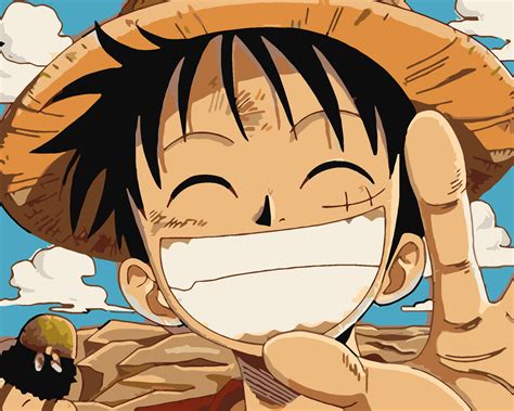 Monkey D Luffy Paint By Numbers Paint My Numbers