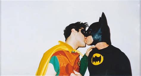 Batman And Robin Kiss Terry Richardson Terry Richardson Photography