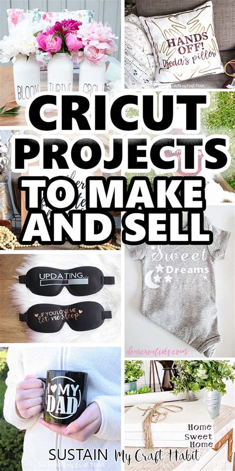 Creative Cricut Projects To Sell Sustain My Craft Habit