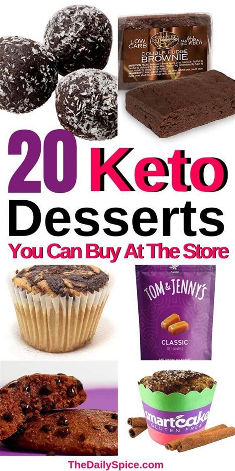 Also, make a list of. 20 Best Keto Desserts You Can Buy Today | Keto desserts to ...