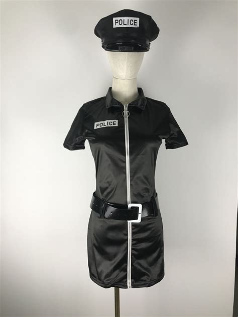 sexy cop officer costume adult halloween policewomen cosplay sexy cop costume for women sexy