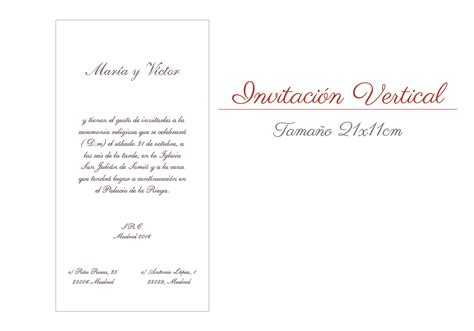 Easy Weddinges Formatos Invitaciones