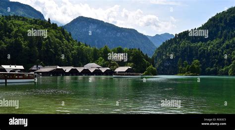 Konigssee And Lake Konigssee Bavarian Alps Bavaria Germany 310517