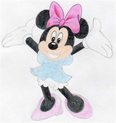 Drawing Minnie Mouse