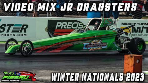 Video Mix Jr Dragsters Winter Nationals 2023 Orlando Speedworld