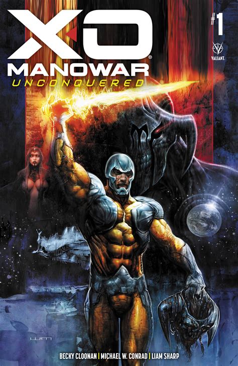 X O Manowar Unconquered 1 Sharp Cover Fresh Comics