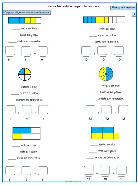 Recognise Find And Write Fractions Of A Discrete Set Of Objects Unit