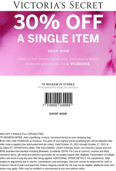 Victoria S Secret Coupon Codes July 2020 at Brittany Dupree blog