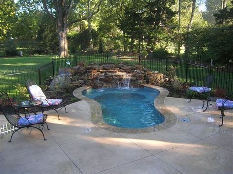 32 Awesome Small Swimming Pool Designs With Waterfall