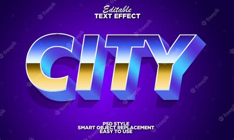 Premium Psd Strong Bold 3d Font Effect With Gradient Extrude