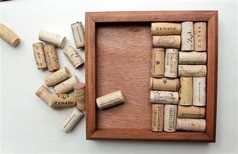 Wine Cork Trivet Kit Reclaimed Wood Diy Craft Kit Honey Etsy Wine