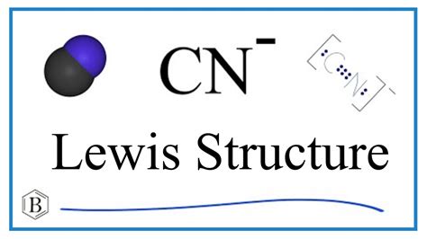 Cn Lewis Structure Cyanide Ion Youtube