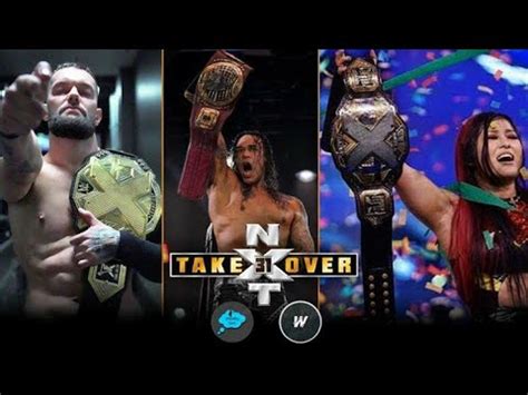 WWE NXT Takeover 31 2020 Matches Winners And Full Results WWE NXT
