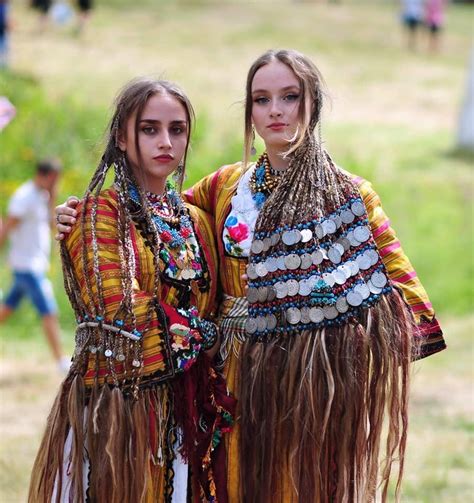 Traditional Gowns And Braids Of The Pomak Village Of Startsevo Bulgaria Rhumanporn