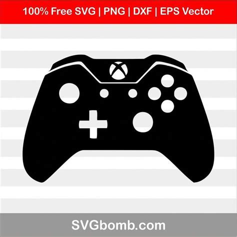 Svg is a vector graphic image file extension that contains scalable images. Free Xbox Controller Vector SVG silhouette clip art, This ...